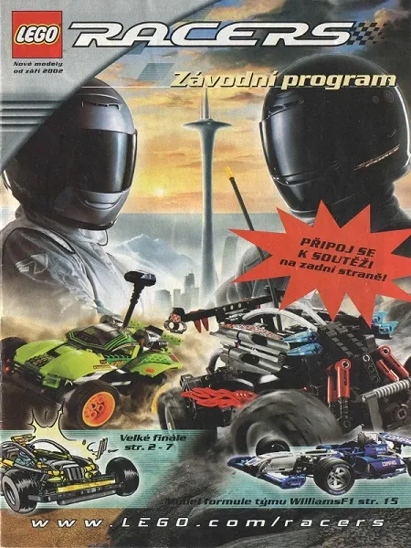 Racers Official Guide and Comic Book - Závodní program (419.2769-CZ)