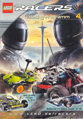 Racers Official Guide and Comic Book - Offizielles Racing-Programm 4 (419.3889-DE)