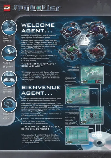 Spybotics Instructions for Controller / Battery (English, French version) (4181069)