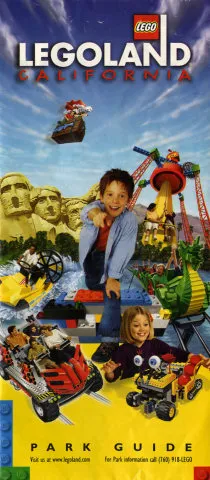 LEGOLAND California Park Guide 2003 with Map