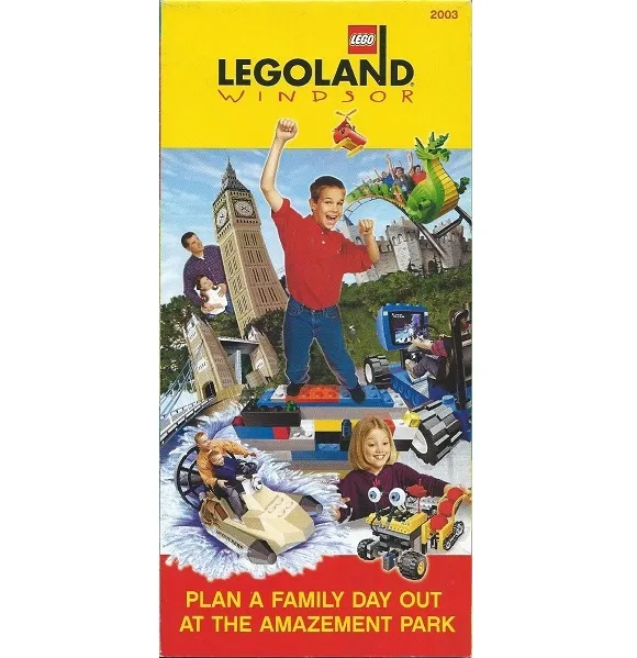 LEGOLAND Windsor Park Guide 2003 with Map