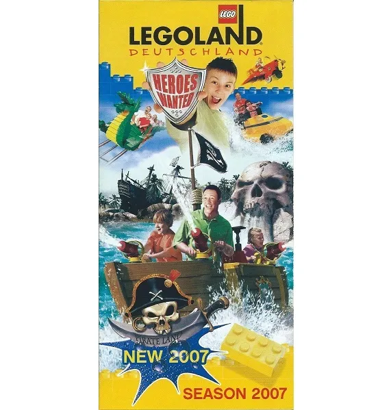 LEGOLAND Deutschland Park Guide 2007 with Map