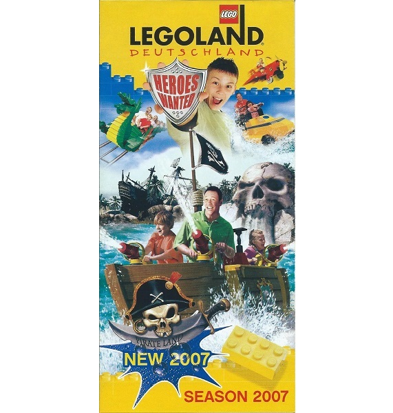 LEGOLAND Deutschland Park Guide 2007 with Map