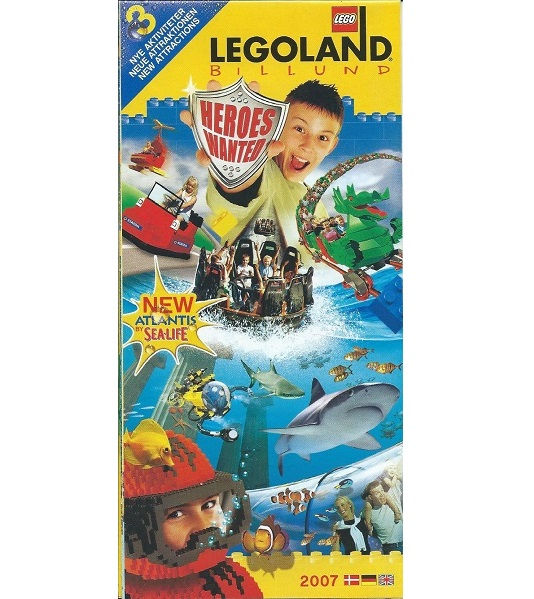 LEGOLAND Denmark Park Guide 2007 with Map