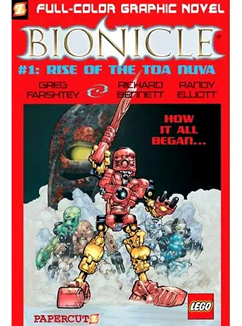 BIONICLE - Graphic Novel 1: Rise of the Toa Nuva (Hardcover)