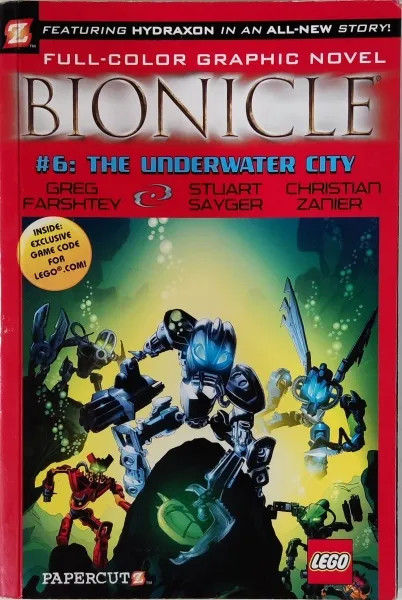 BIONICLE - Graphic Novel 6: The Underwater City (Softcover)