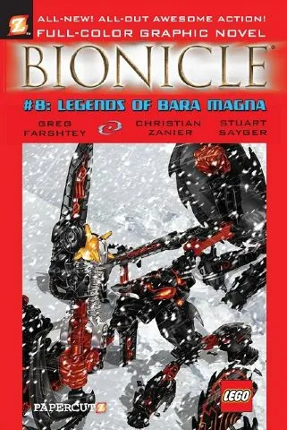BIONICLE - Graphic Novel 8: Legends of Bara Magna (Hardcover)