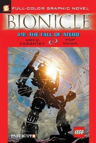 BIONICLE - Graphic Novel 9: The Fall of Atero (Hardcover)