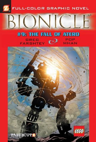 BIONICLE - Graphic Novel 9: The Fall of Atero (Hardcover)