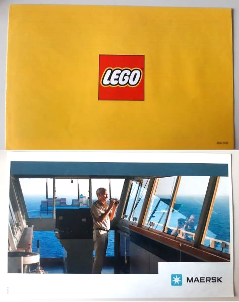 LEGO and Maersk Informational Booklet - Set 10155