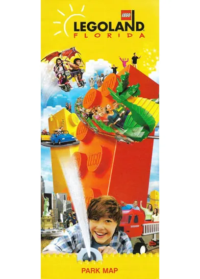 LEGOLAND Florida Park Guide 2011 with Map