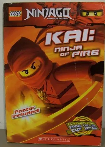 NINJAGO - Masters of Spinjitzu - Kai: Ninja of Fire / Zane: Ninja of Ice (Flip Book - Softcover)