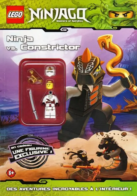 NINJAGO - Ninja vs. Constrictor (Softcover) (French Edition)
