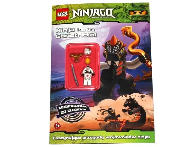 NINJAGO - Ninja kontra Constrictai (Softcover) (Polish Edition)