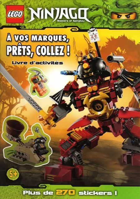 NINJAGO - À vos marques, prêts, collez ! #3 (French Edition)