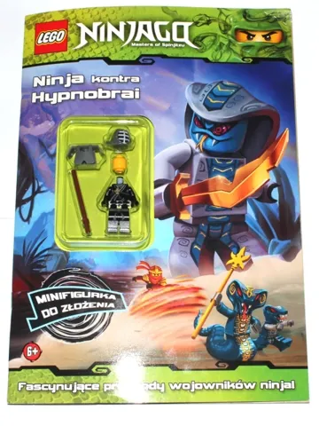NINJAGO - Ninja kontra Hypnobrai (Softcover) (Polish Edition)