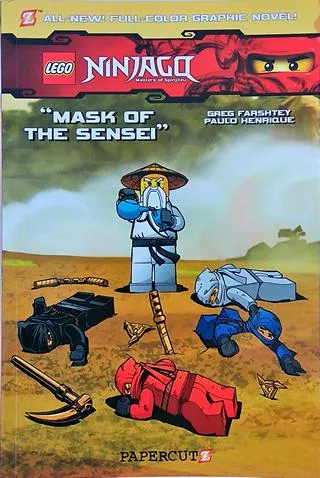 NINJAGO - Graphic Novel  2: Mask of the Sensei (Softcover)