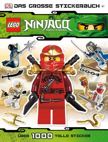 NINJAGO - Das grosse Stickerbuch (Softcover) (German Edition)