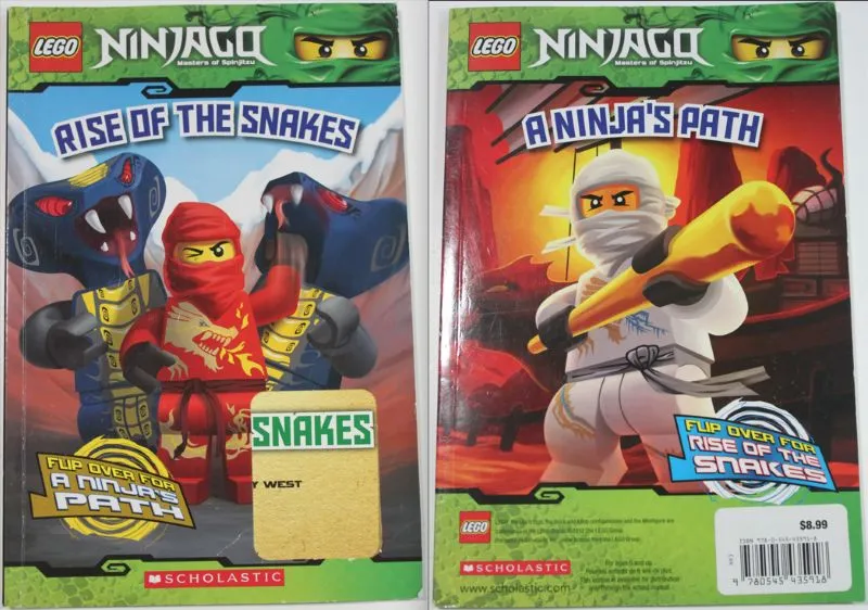 NINJAGO - Rise of the Snakes / A Ninja's Path (Flip Book - Softcover)
