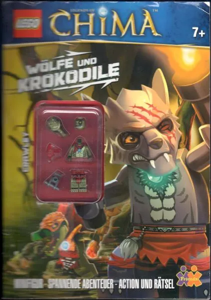 LEGENDS OF CHIMA - Wölfe und Krokodile (Softcover) (German Edition)