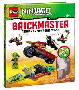 NINJAGO - Brickmaster: Pokonaj złowrogie węże! (Hardcover) (Polish Edition)