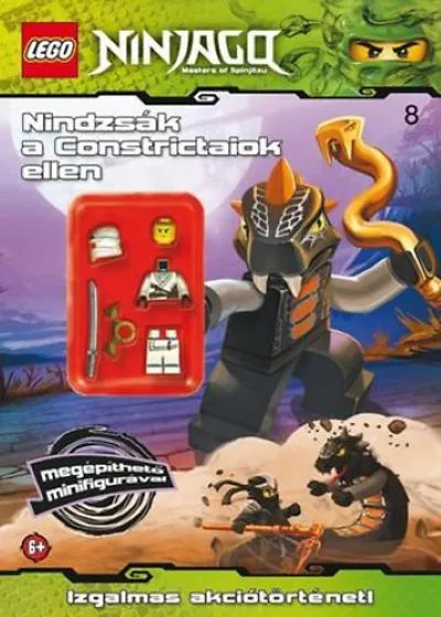 NINJAGO - Nindzsák a Constrictaiok ellen (Softcover) (Hungarian Edition)