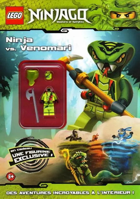 NINJAGO - Ninja vs. Venomari (Softcover) (French Edition)