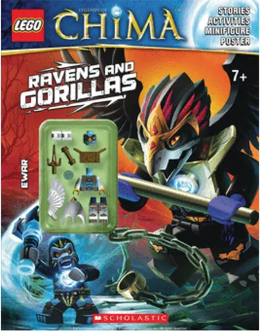 LEGENDS OF CHIMA - Ravens and Gorillas (Softcover)