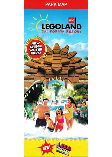 LEGOLAND California Park Guide 2014 with Map