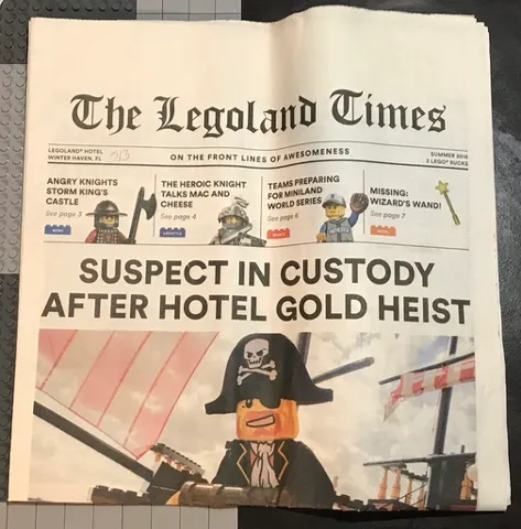 Newspaper 'The Legoland Times' Vol.1