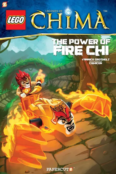 LEGENDS OF CHIMA - Graphic Novel 4: The Power of Fire Chi (Hardcover)