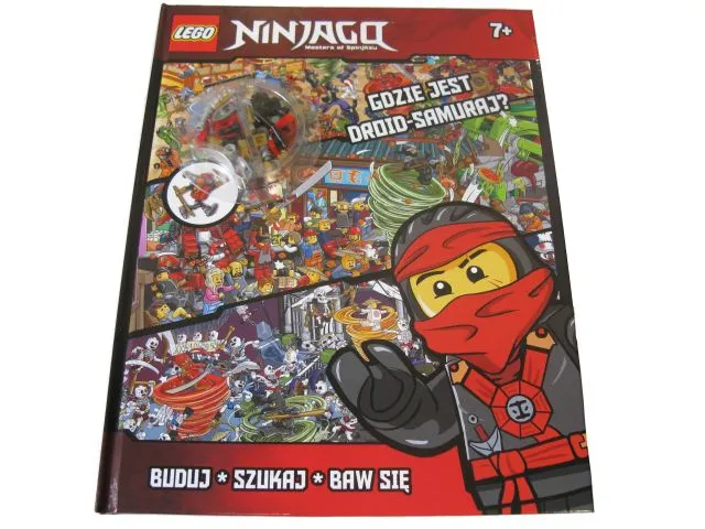 NINJAGO - Gdzie jest droid-samuraj? (Hardcover) (Polish Edition)