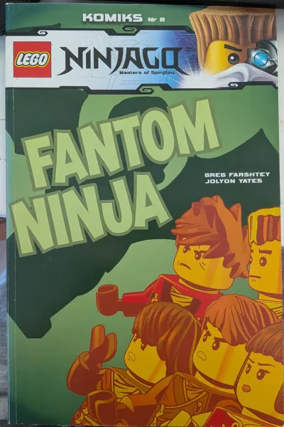 NINJAGO - Graphic Novel 8: Fantom Ninja (Softcover) (Polish Edition)
