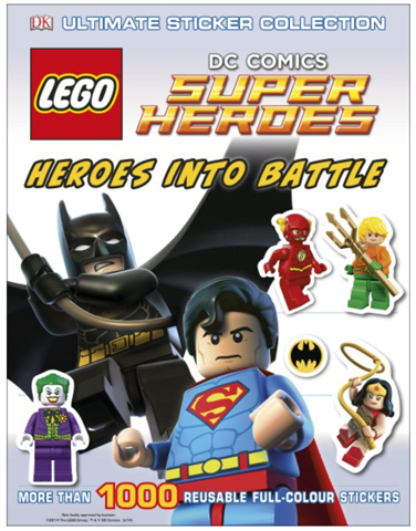 DC Comics Super Heroes - Ultimate Sticker Collection - Heroes Into Battle (Softcover)