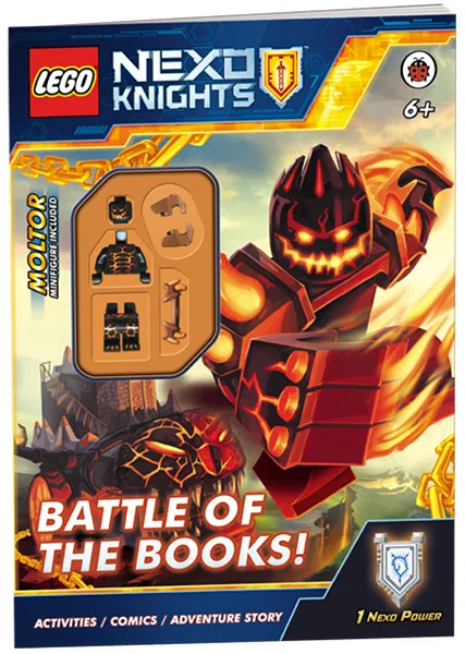NEXO KNIGHTS - Battle of the Books! (Softcover) (English - UK Edition)
