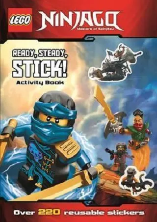 NINJAGO - Ready, Steady, Stick! Activity Book (Softcover) (English - UK Edition)