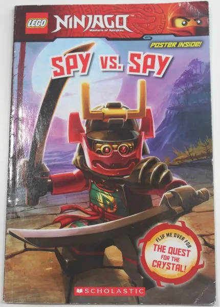 NINJAGO - Spy vs. Spy / The Quest for the Crystal (Flip Book - Softcover)