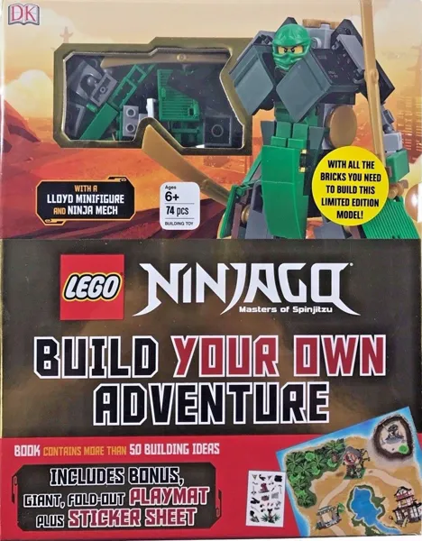 NINJAGO - Build Your Own Adventure (Box Set) with Playmat and Sticker Sheet