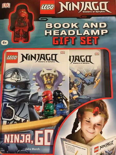 NINJAGO - Book and Headlamp Gift Set {2016 Edition with Ninja Kai Headlamp} (Box Set)