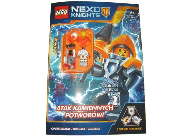 NEXO KNIGHTS - Atak kamiennych potworów! (Softcover) (Polish Edition)