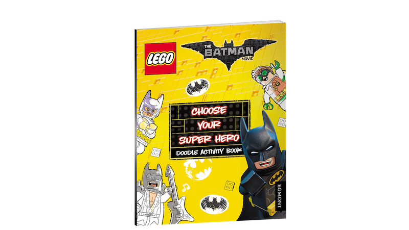 The LEGO Batman Movie - Choose Your Super Hero Doodle Activity Book (English - UK Edition)
