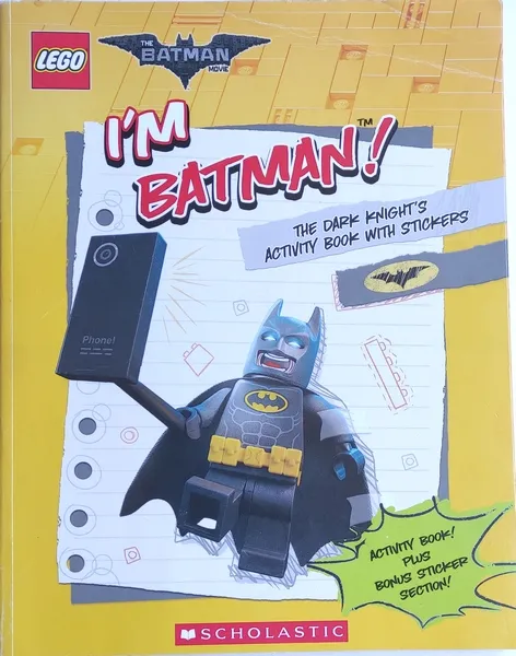 The LEGO Batman Movie - I'm Batman! The Dark Knight's Activity Book with Stickers