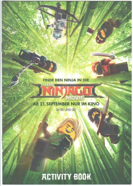 The LEGO NINJAGO Movie - Finde den Ninja in Dir - Activity Book (German Edition)