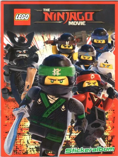 The LEGO NINJAGO Movie - Stickeralbum (Softcover) (German Edition)