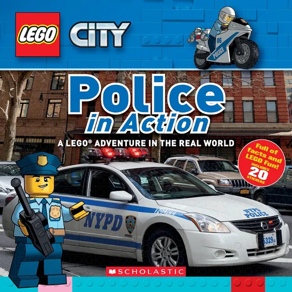 City - Police in Action: A LEGO Adventure in the Real World (Softcover)