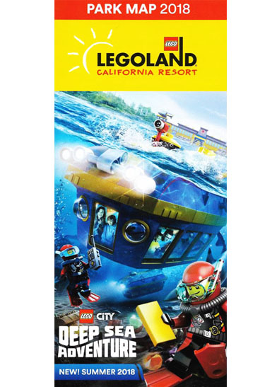 LEGOLAND California Park Guide 2018 with Map