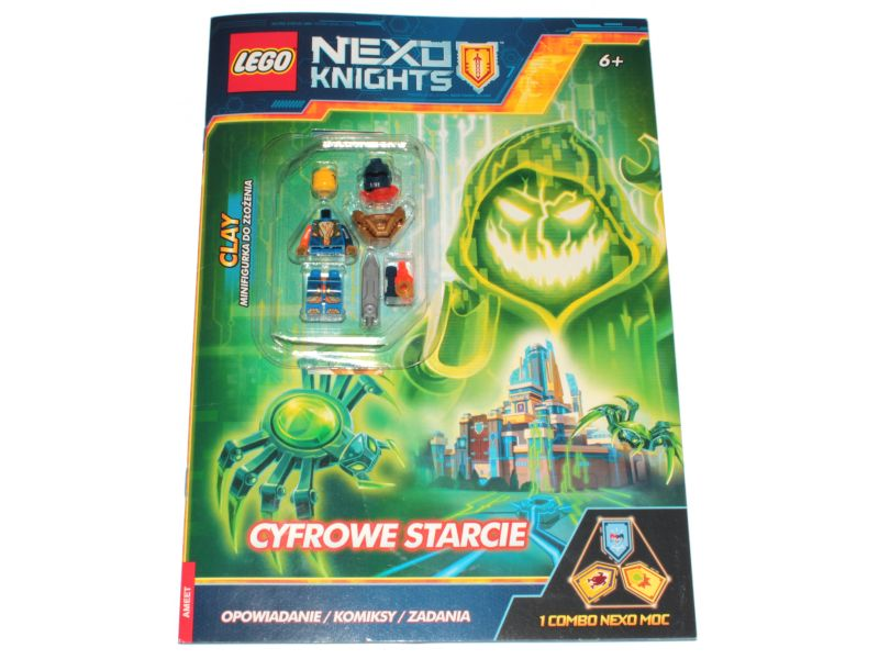 NEXO KNIGHTS - Cyfrowe starcie (Softcover) (Polish Edition)