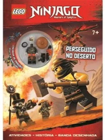 NINJAGO - Perseguido no Deserto (Softcover) (Portuguese Edition)