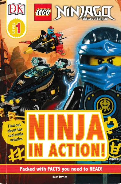 DK Readers Level 1 - NINJAGO - Ninja in Action! (Softcover)