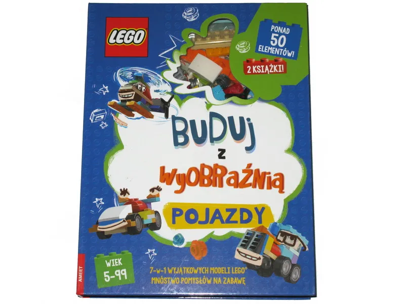 Buduj z wyobraźnią - pojazdy (Box Set) (Polish Edition)